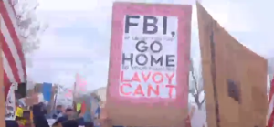 cow boy hat wearing protesters in burns or harney county